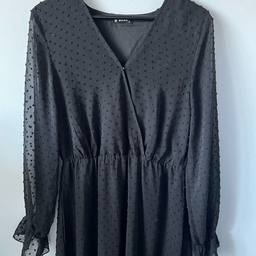 Black Midi Dress